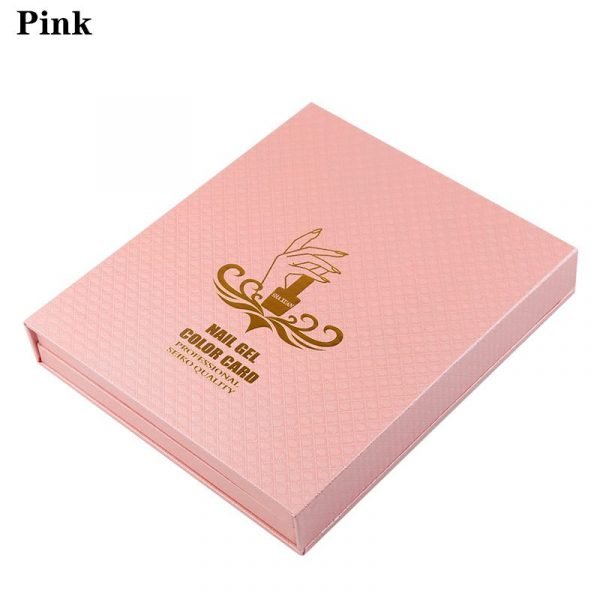 120 Colors Embedded Style Ananas pattern Nail Art Color Chart Display Book-7