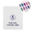 120 Colors Nail Gel Polish Color Display Chart Book