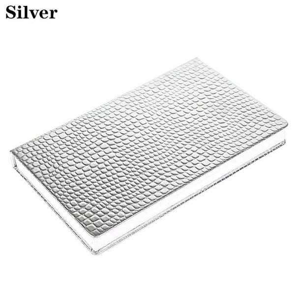 160 Colors Embedded Style Alligator Pattern Delicate PU Leather Nail Art Color Chart Display Book-11