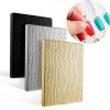 216 Colors Embedded Style Alligator Pattern Delicate PU Leather Nail Art Color Chart Display Book