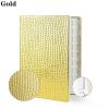 216 Colors Embedded Style Alligator Pattern Delicate PU Leather Nail Art Color Chart Display Book-8