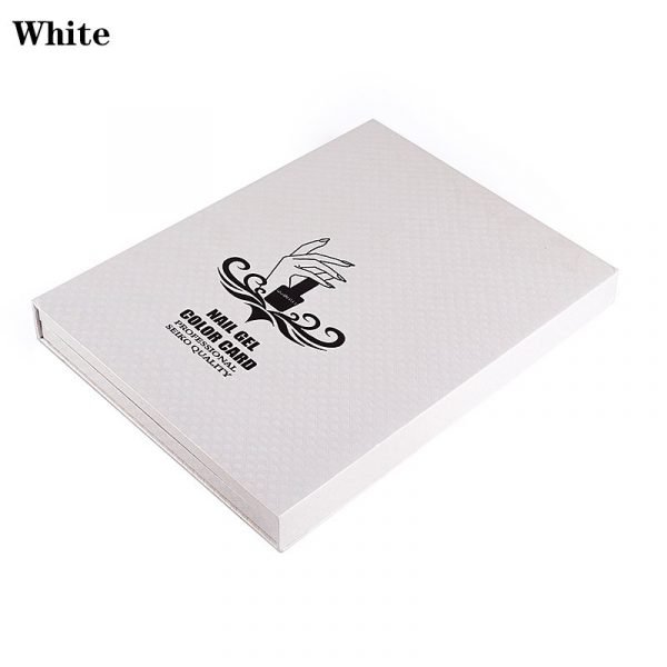 216 Colors Embedded Style Ananas pattern Nail Art Color Chart Display Book-8