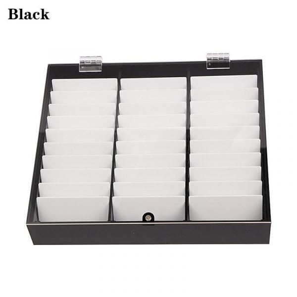 30 Grids Nail Gel Polish Color Display Tips Storage Box-13