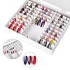 30 Grids Nail Gel Polish Color Display Tips Storage Box-9