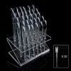 32 Holes Nail Art Salon Color Display Stand Rack With 32 Color Sticks Set-1