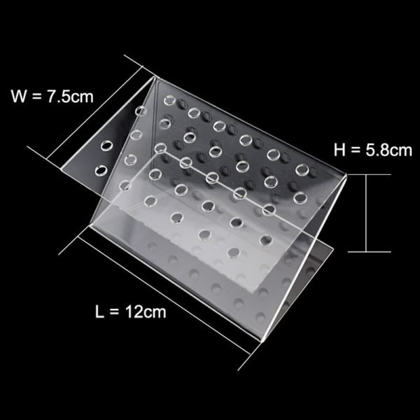 32 Holes Nail Art Salon Color Display Stand Rack With 32 Color Sticks Set-3