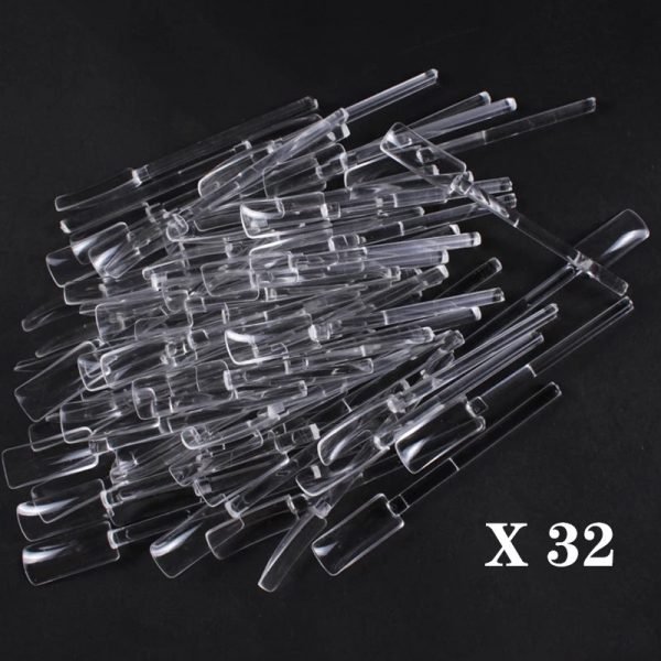 32 Holes Nail Art Salon Color Display Stand Rack With 32 Color Sticks Set-5