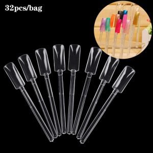 32PCS per PACK Clear Nail Art Salon Color Display Stand Sticks