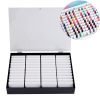 44 Grids Nail Gel Polish Color Display Tips Storage Box
