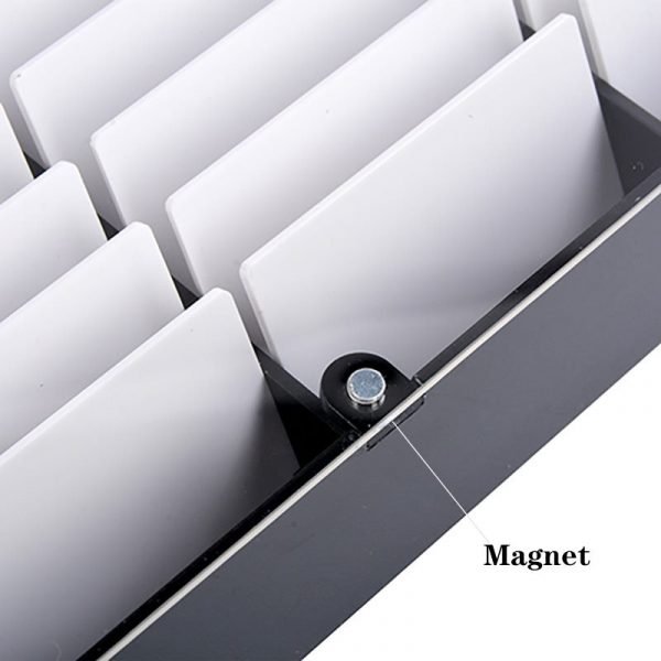 44 Grids Nail Gel Polish Color Display Tips Storage Box-3