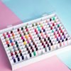 44 Grids Nail Gel Polish Color Display Tips Storage Box-4