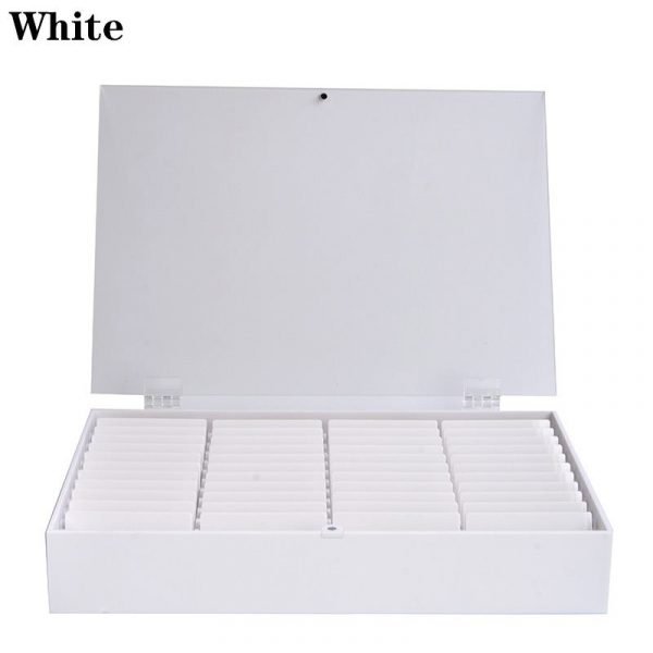 44 Grids Nail Gel Polish Color Display Tips Storage Box-7