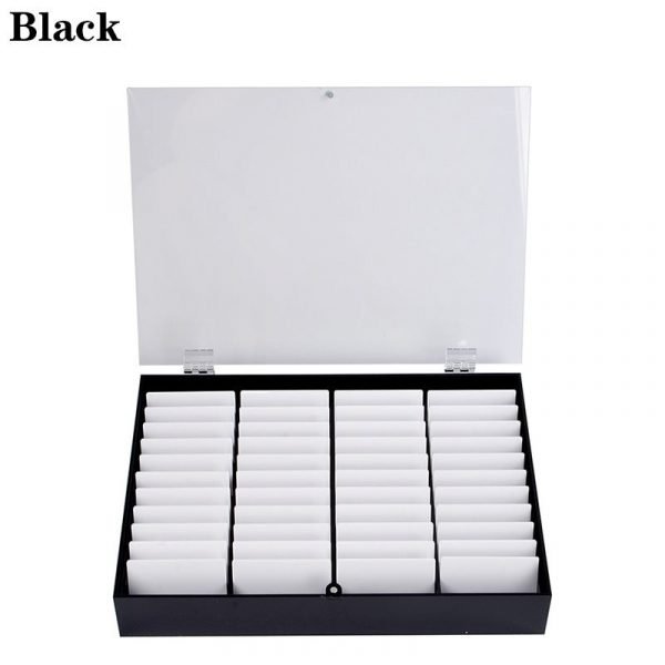 44 Grids Nail Gel Polish Color Display Tips Storage Box-8