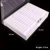 44 Grids Nail Gel Polish Color Display Tips Storage Box With Clasp Style Cover-5