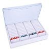 44 Grids Nail Gel Polish Color Display Tips Storage Box With Clasp Style Cover-7