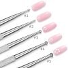 5pcs per set Stainless Steel Handle 2 Way Marbleizing Dotting Pen Set-3