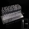 64 Holes Nail Art Salon Color Display Stand Rack With 64 Color Sticks Set-1