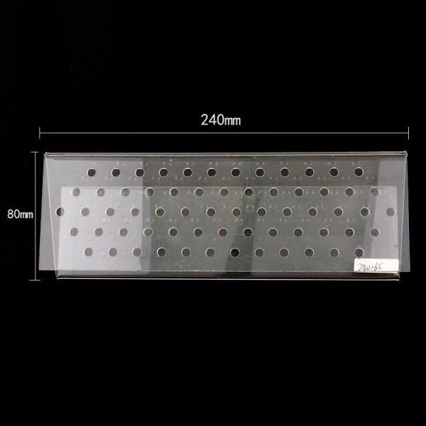 64 Holes Nail Art Salon Color Display Stand Rack With 64 Color Sticks Set-6