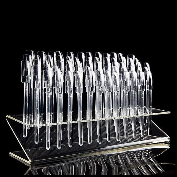 64 Holes Nail Art Salon Color Display Stand Rack With 64 Color Sticks Set-7