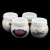 Nail Art Ceramic Acrylic Dappen Dish With Plastic Lid-3