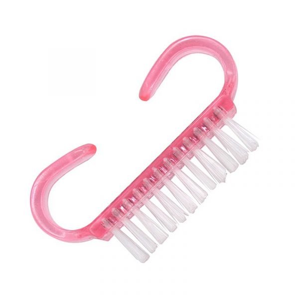 Plastic Mini Nail Art Dust Cleaning Brush-1