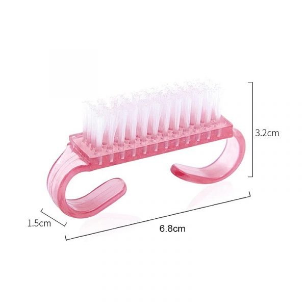 Plastic Mini Nail Art Dust Cleaning Brush-6
