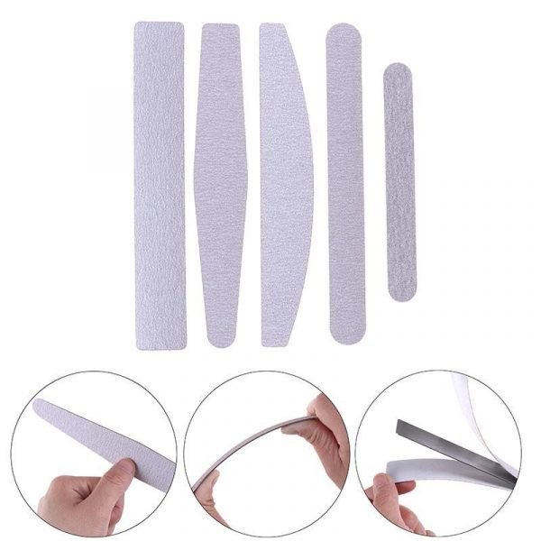 Replaceable Self-adhesive Nail File Sandpaper Grit