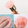 Rose Style Soft Hair Nail Dust Cleaning Brush Foundation Cosmetics Makeup Brush-2