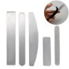 Stainless Steel Nail File Pad Board For Replaceable Sandpaper Nail File