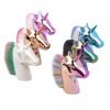 Unicorn Shape Nail Dust Remover Brush Makeup Brushes-7