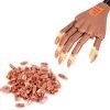 100 Pcs per bag Refill False Nail Tips Matched For Nail Trainer Practice Hand