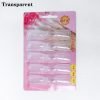 10pcs Bowknot Design Gel Nail Polish Remover Clip Wearable Soak Off Cap-9