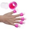 10pcs Wearable Nail Soakers Gel Polish Remover Soak Off Tool
