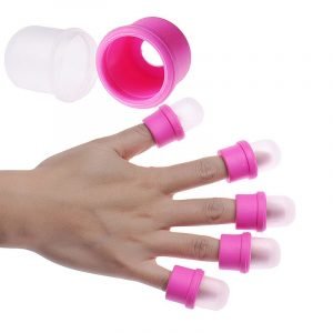 10pcs Wearable Nail Soakers Gel Polish Remover Soak Off Tool