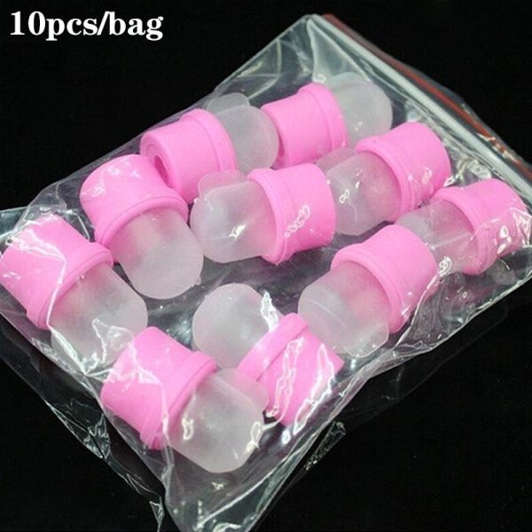10pcs Wearable Nail Soakers Gel Polish Remover Soak Off Tool-6