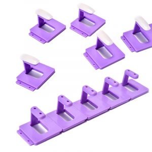 10pcs/Set Acrylic Detachable Nail Art Practice Stand Training Display