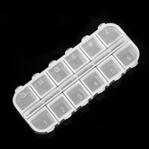12Grids Nail Art Jewelry Collection Little Stuff Storing Craft Organizer