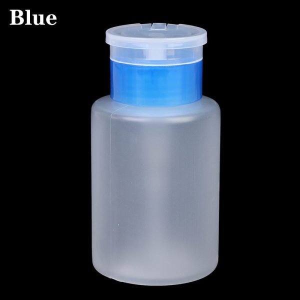 150ml Nail Salon Refillable Container Plastic Liquid Push Down Bottle-10