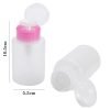 150ml Nail Salon Refillable Container Plastic Liquid Push Down Bottle-14