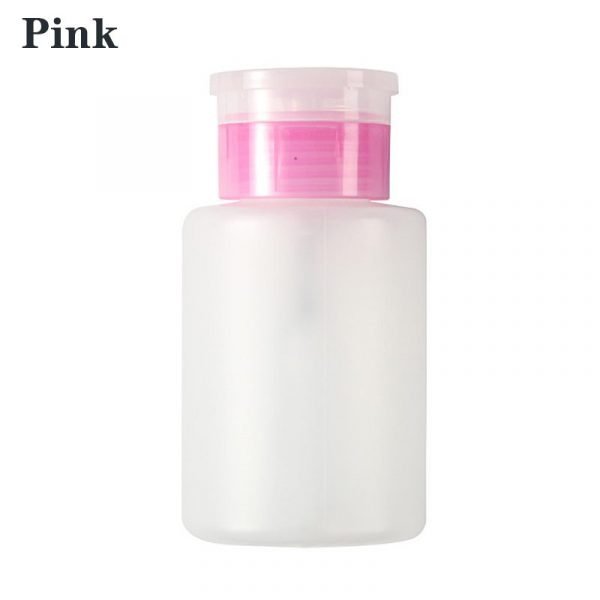 150ml Nail Salon Refillable Container Plastic Liquid Push Down Bottle-15
