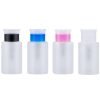 150ml Nail Salon Refillable Container Plastic Liquid Push Down Bottle-7