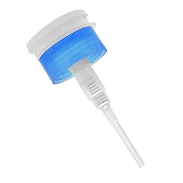 180ML Tapered Shape Nail Polish Remover Bottle Makeup Plastic Dispenser With Lock-4