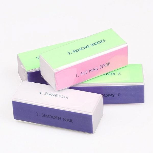4 Steps All In One Nail Shiner Buffering Block-7