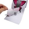 500pcs Butterfly Shape Nail Art Tips Extension Forms Guide-5