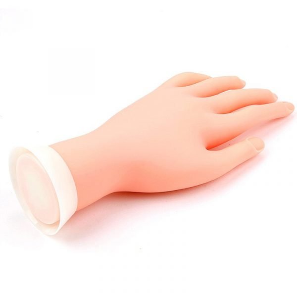 Adjustable Nail Art Fake Hand for Training And Practice-7