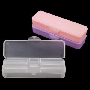 Double Layer Plastic Nail Art Accessories Storage Box