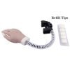 Highly Simulated Silicone Nail Art Practice Hand with Bracket Flexible Bendable Hand Model-1