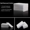 Lint-Free Thick Type Hard Nail Wipes Gel Polish Remover Cotton Pads-5