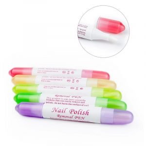 Nail Art Polish Corrector Removal Remover Pen With Replacement Tips