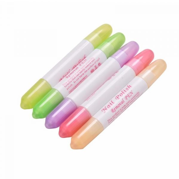 Nail Art Polish Corrector Removal Remover Pen With Replacement Tips-4